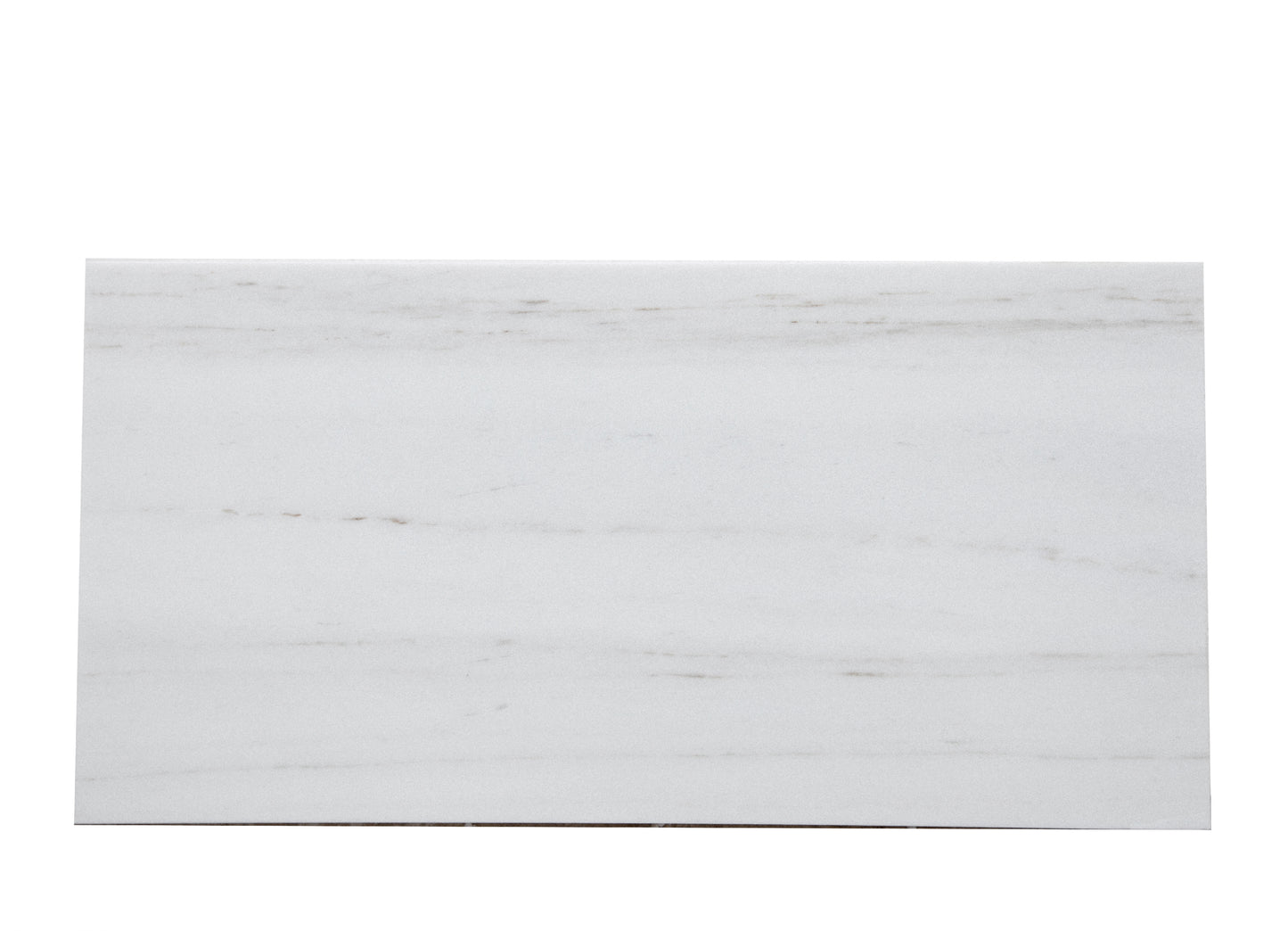 Azulejo de mármol con veta de madera pulida de 30 x 61 cm y 9,5 mm