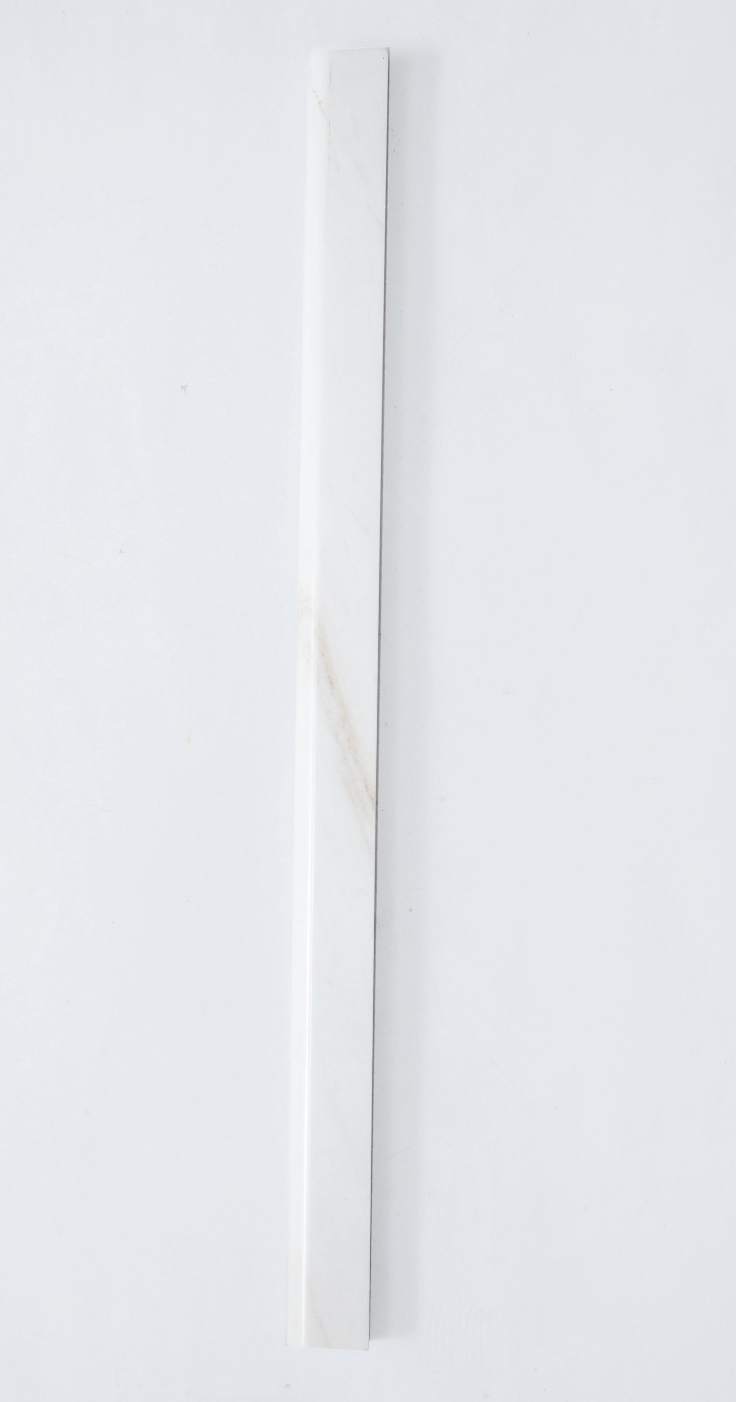 Moldura de mármol con veta de madera pulida de 1/2" x 12" con delineador de lápiz