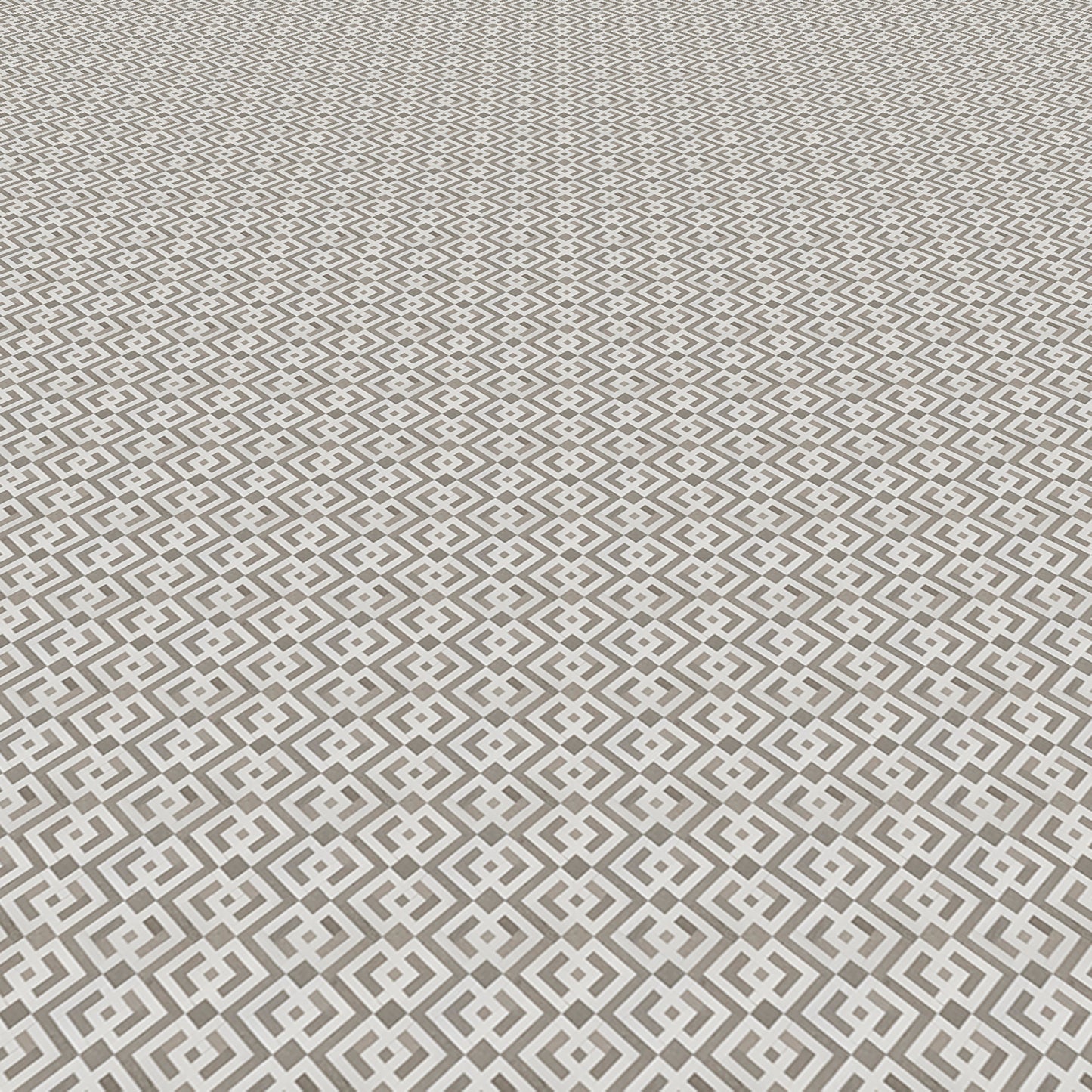 Thassos & Grey Double Squares Marble Polished 10" x 12" 3/8" Waterjet Mosaic