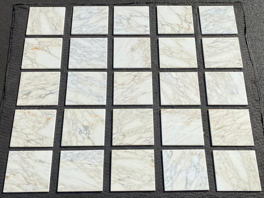 Calacatta Paonazzo (Lot #AA) 12" x 12" Floor Tile Polished - 880 SF