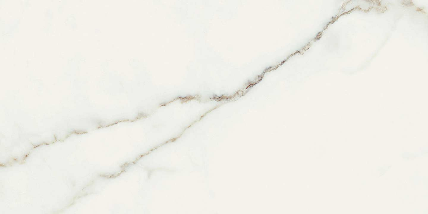 Calacatta Cerim Marble Look Honed Porcelain Tile -  12" x 24"