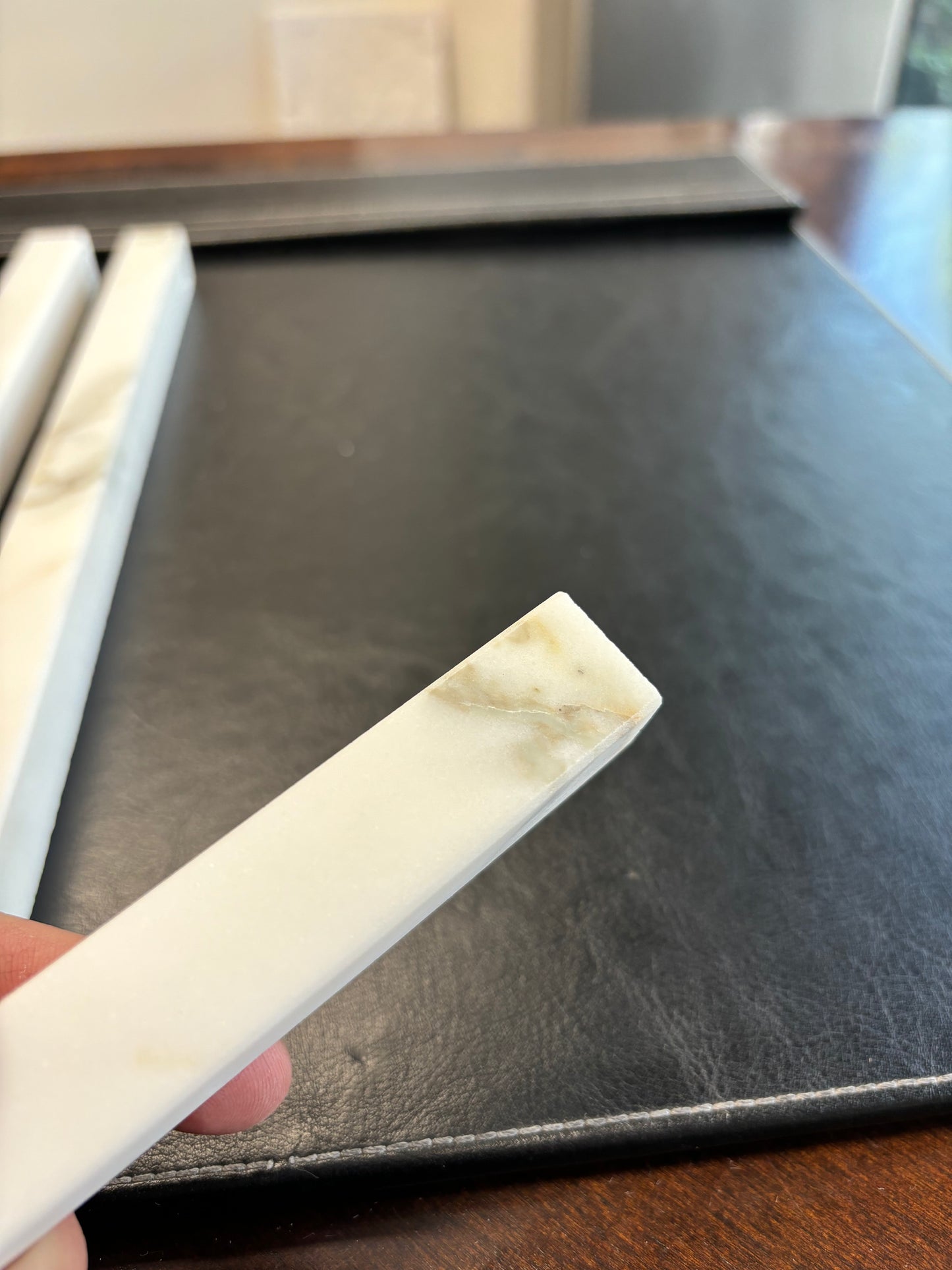 Calacatta Gold Box Liner Molding Trim 3/4" x 3/4" x 12"