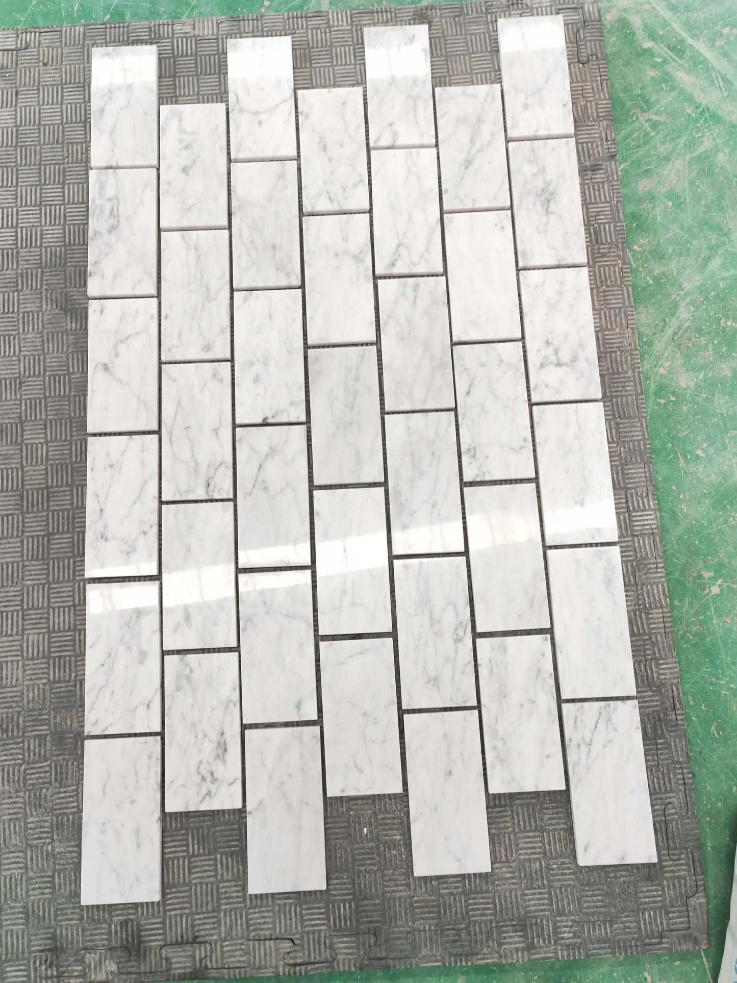 Carrara Italian White Wall and Floor Backsplash and Wall Tile 3x6"