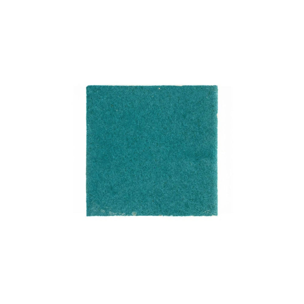 Turquoise Zellige Ceramic 4x4 Square Wall Tile
