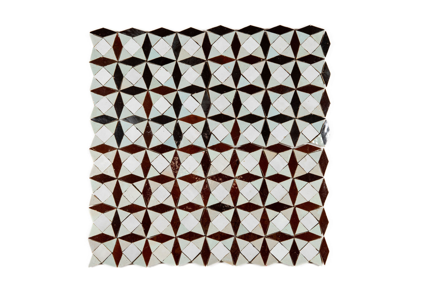 Ninja Star Zellige Ceramic Wall Mosaic Tile