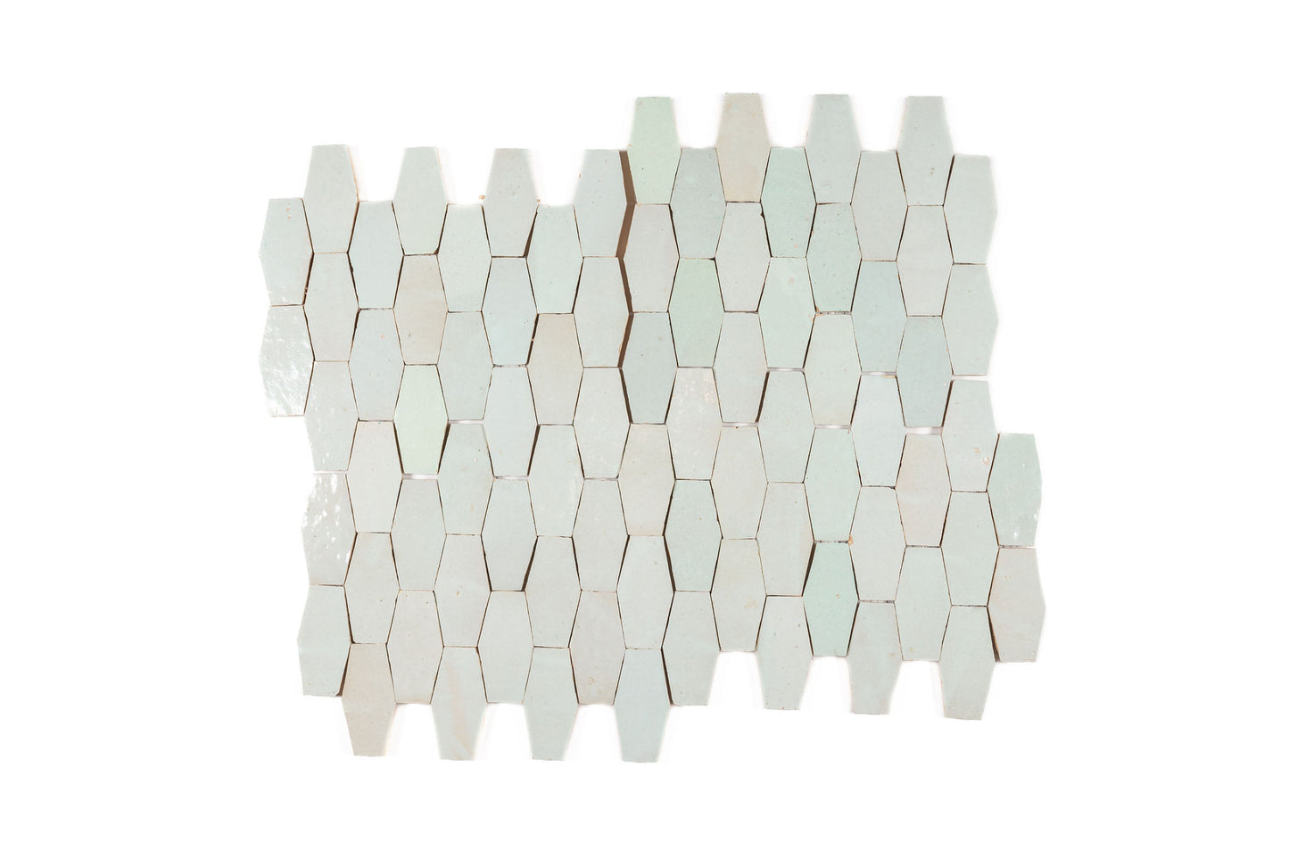 Long Octagon Zellige Ceramic Wall Mosaic Tile