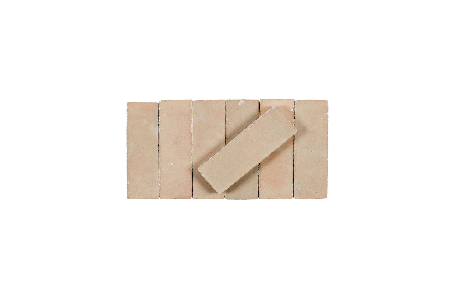 Mocha Zellige Ceramic 2x5.5 Wall Tile