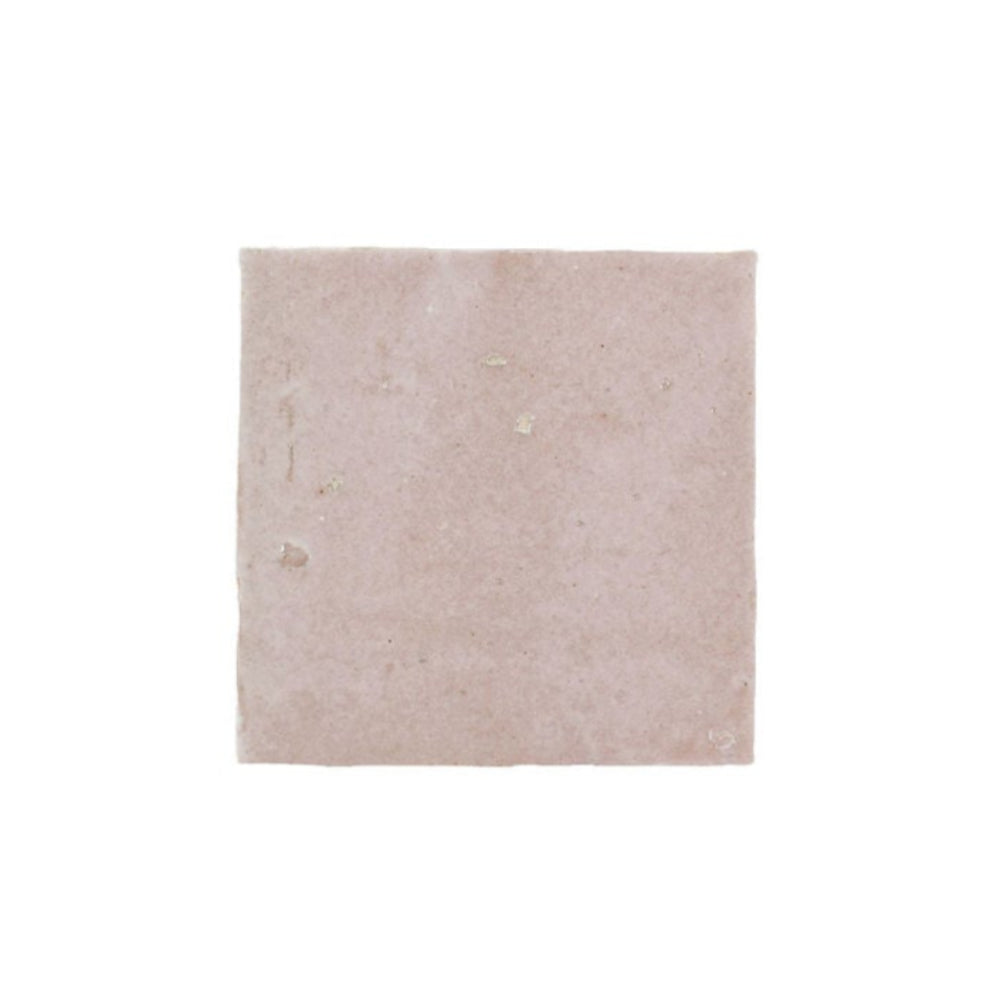 Taupe Zellige Ceramic 4x4 Square Wall Tile