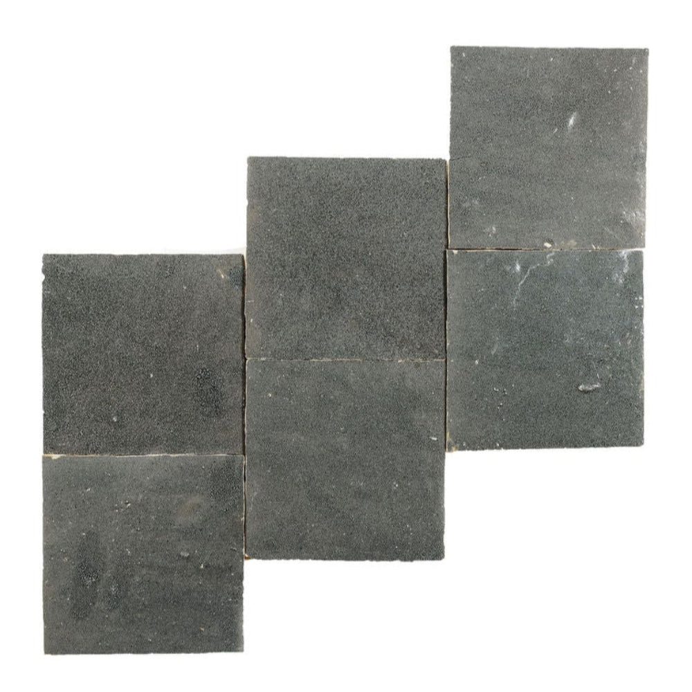 Smoke Zellige Ceramic 4x4 Square Wall Tile