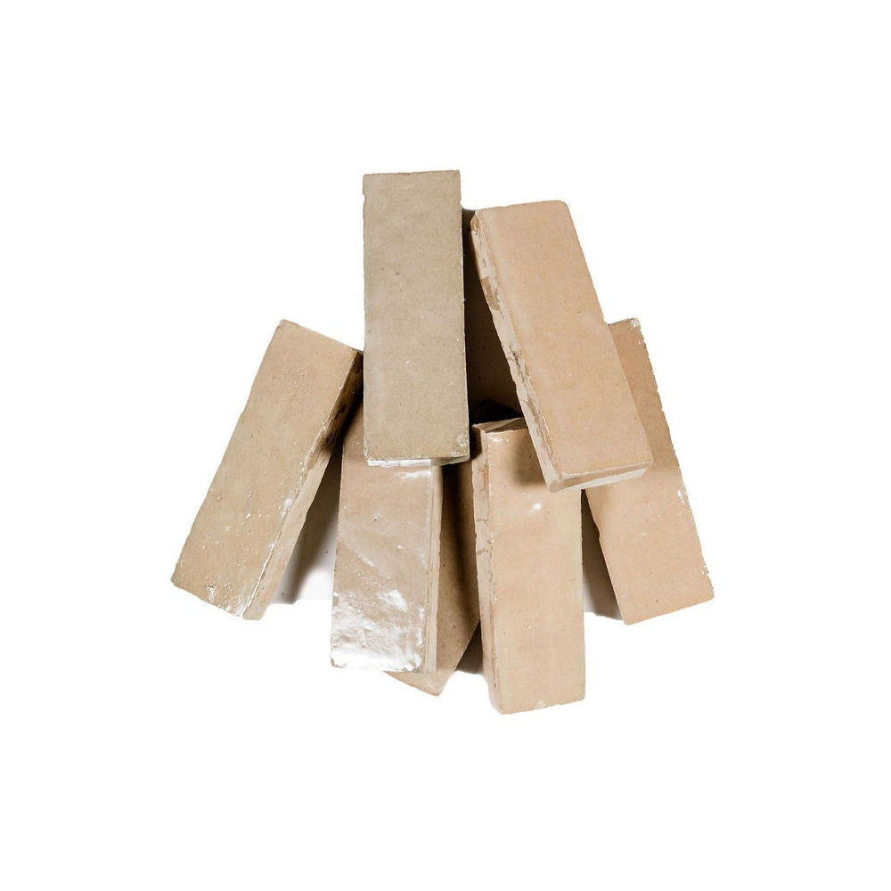 Cappuccino Zellige Ceramic 2x5.5 Wall Tile