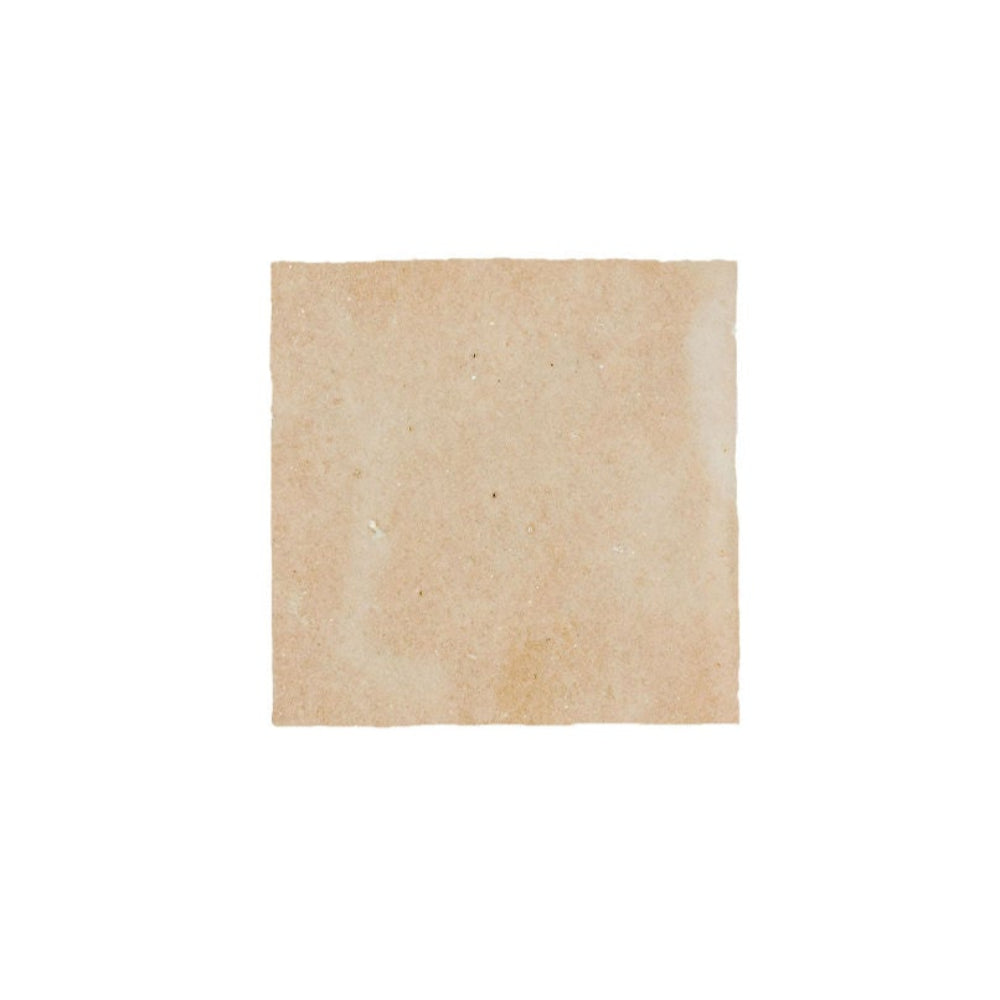 Cappuccino Zellige Ceramic 4x4 Square Wall Tile
