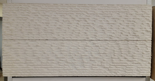 Lymra Limestone Raked 6" x 24" 5/8" Ledger Panel