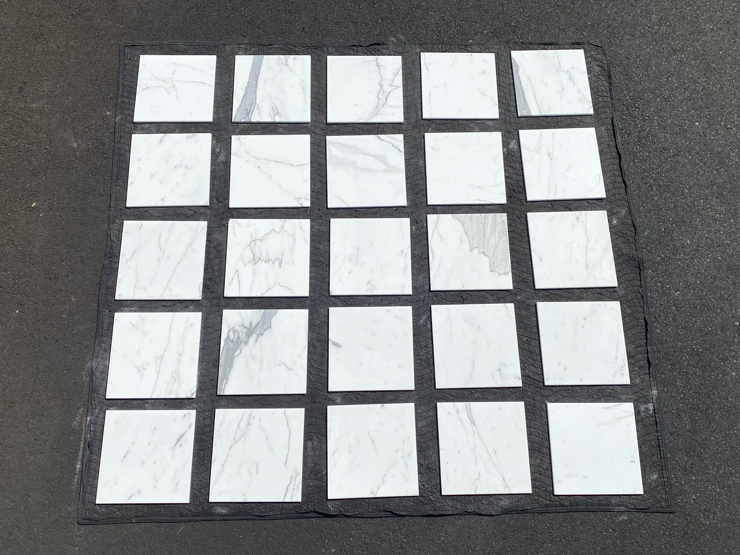 Calacatta Gold Beveled Wall, Backsplash and Floor Tile 12x12"