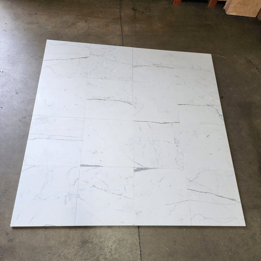Calacatta Gold (Lot #390) 18" x 18" Floor Tile Polished - 216 SF