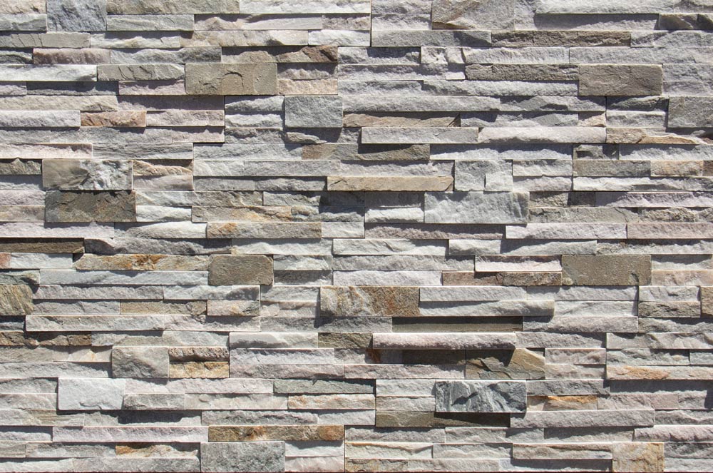 Gold Honey Quartzite Split Face 6" x 24" Random Ledger