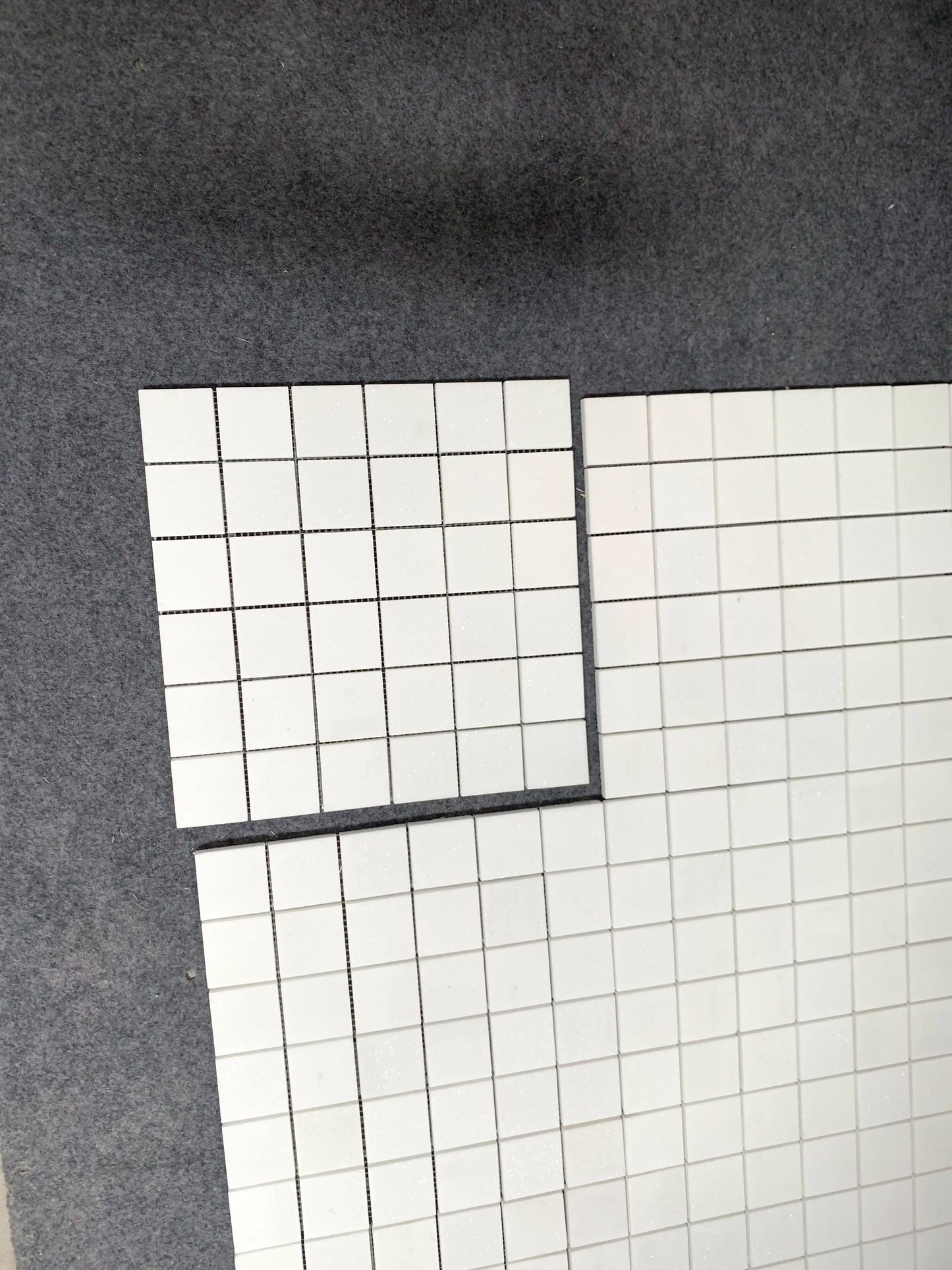 Thassos White Square Mosaic Tile 2x2"