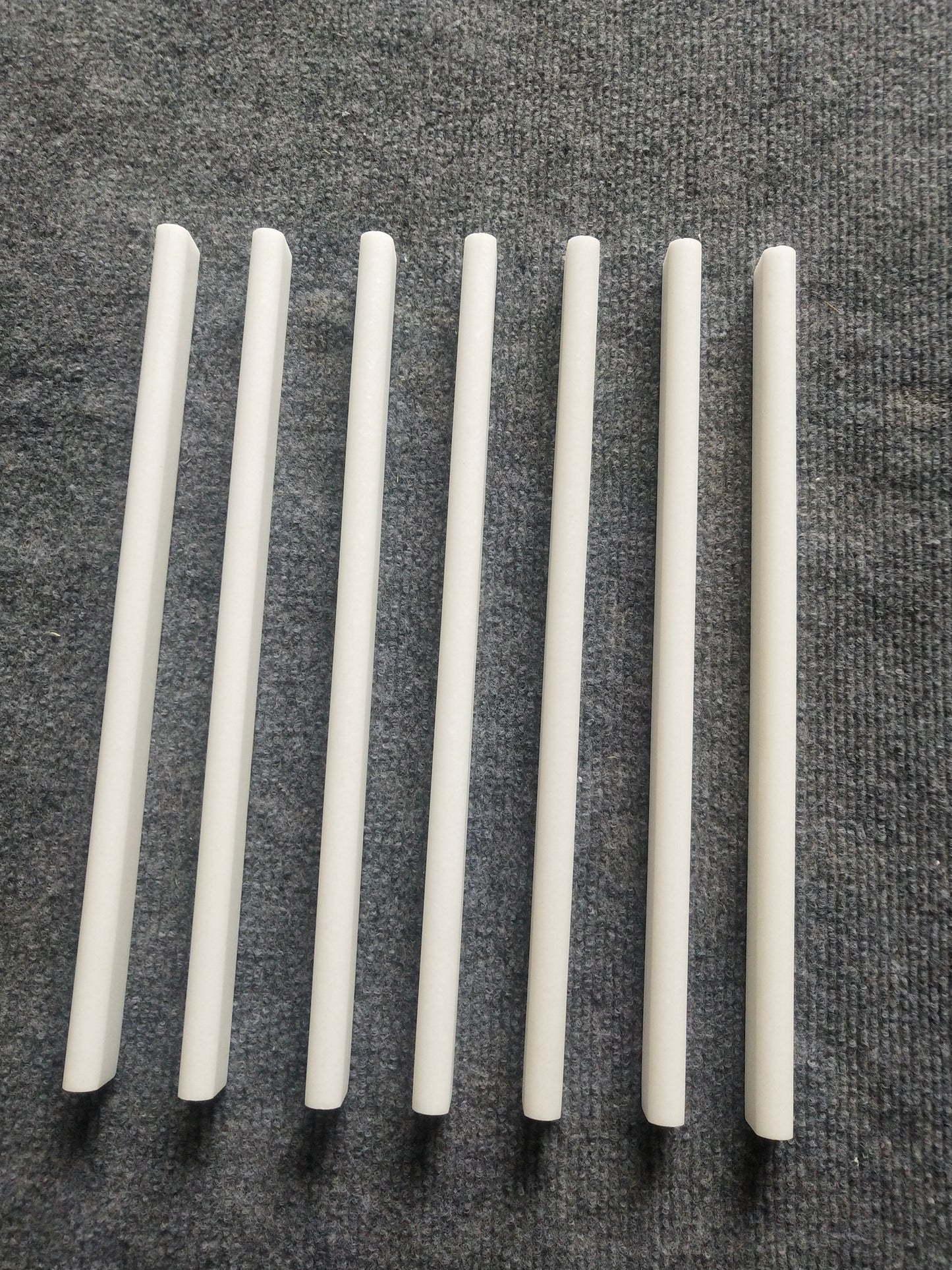 Thassos White Pencil Liner Trim Tile 1/2"x12"