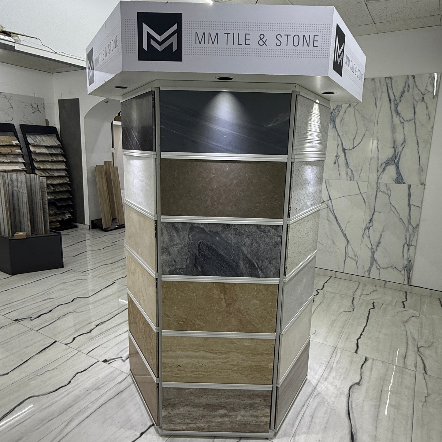 MM Hexagonal Display (12" x 24" Tile Board) - Upon Special Order Only