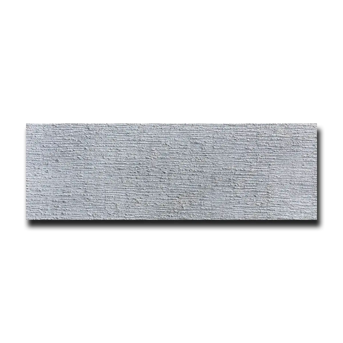 Gray Basalt Basalt Tile Combed & Brushed 4" x 12" Tile
