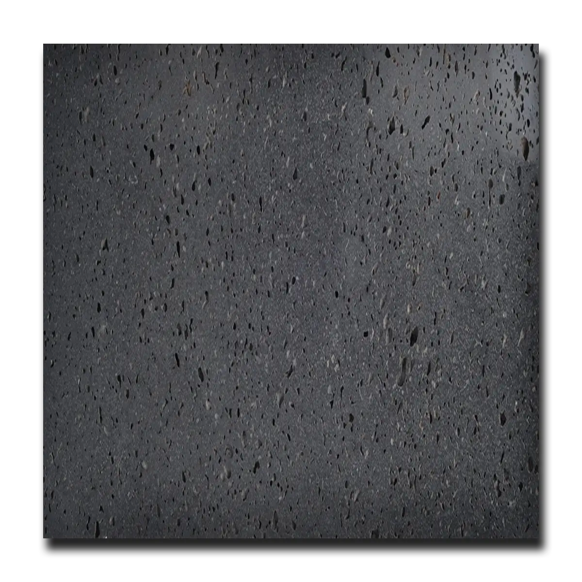 Gray Lava Lava Tile Honed 12" x 12" 1/2" Tile