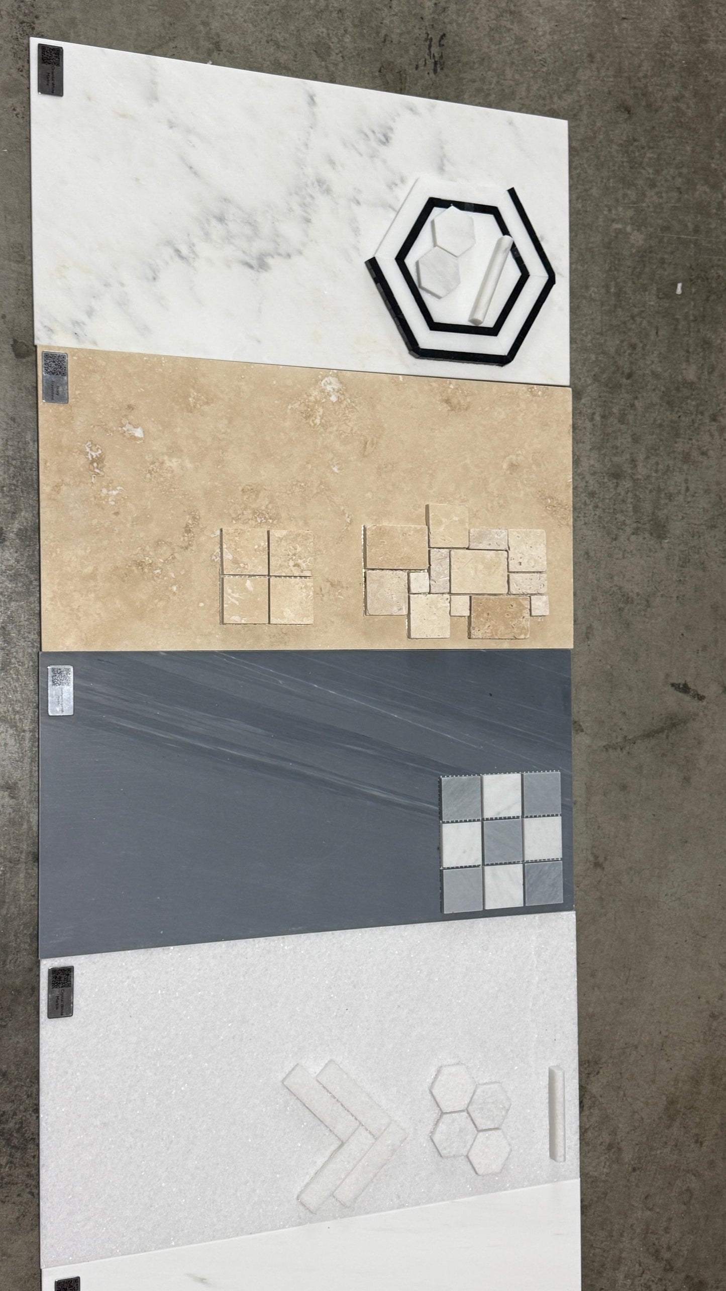 MM Loose Sample Tiles 12" x 24"