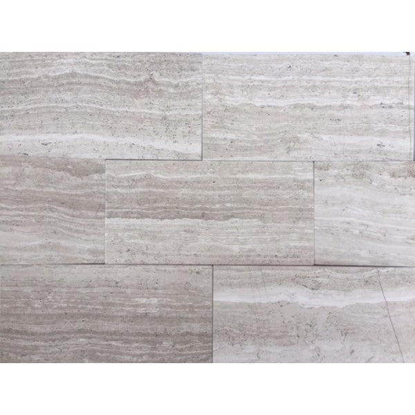 Haisa Light (White Wood) Limestone Tile 3" X 6" 3/8 Honed Tile