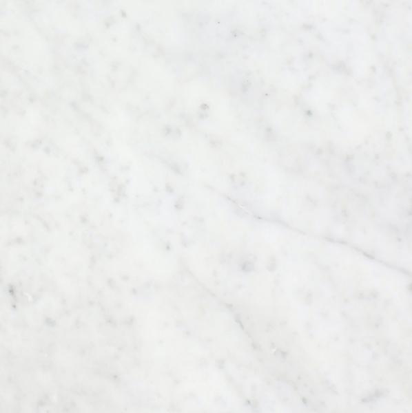 Azulejo blanco italiano Carrara para pared y suelo de 61 x 61 cm