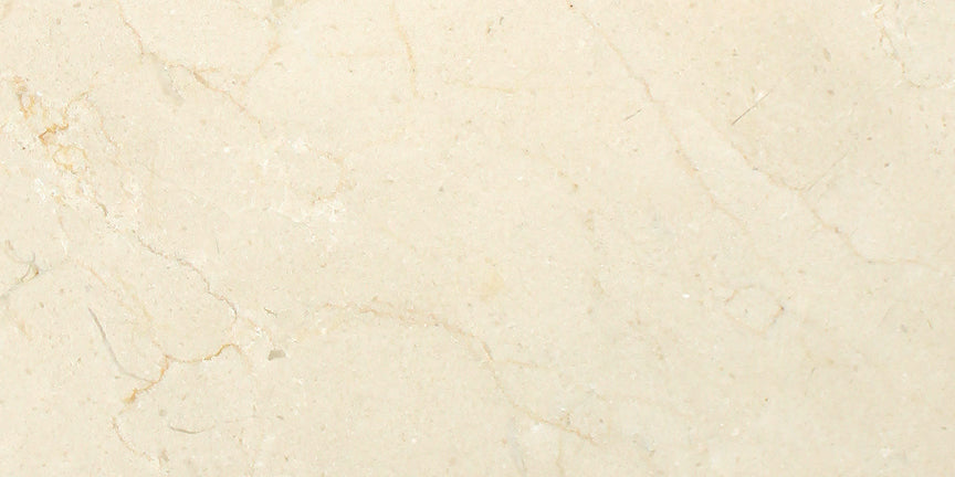 Azulejo de pared y piso pulido Crema Marfil de 6 x 12 pulgadas