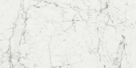 Carrara Cerim Marble Look Polished Porcelain Tile -  12" x 24"