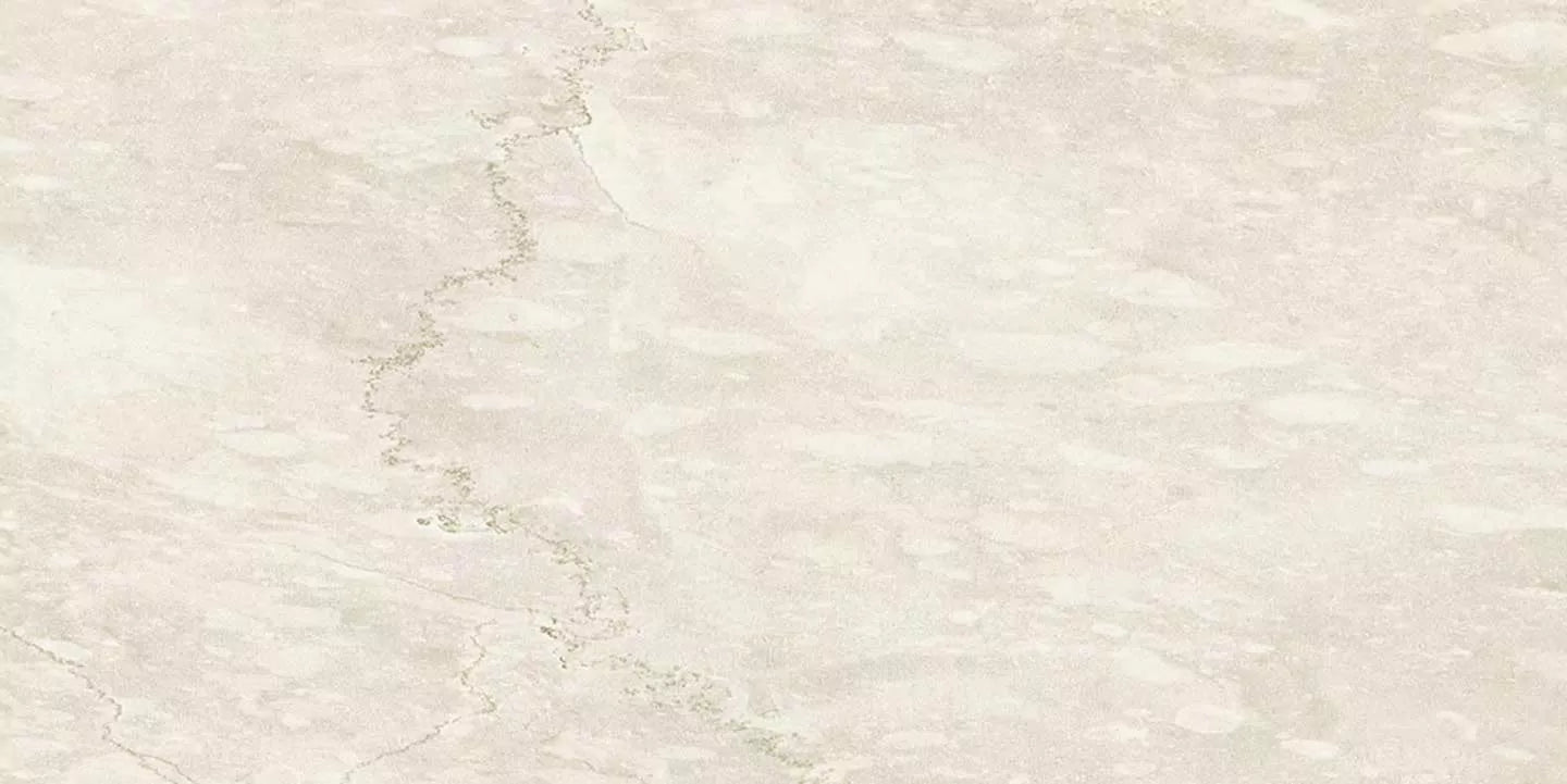 Crema Cerim Marble Look Polished Porcelain Tile - 12" x 24"