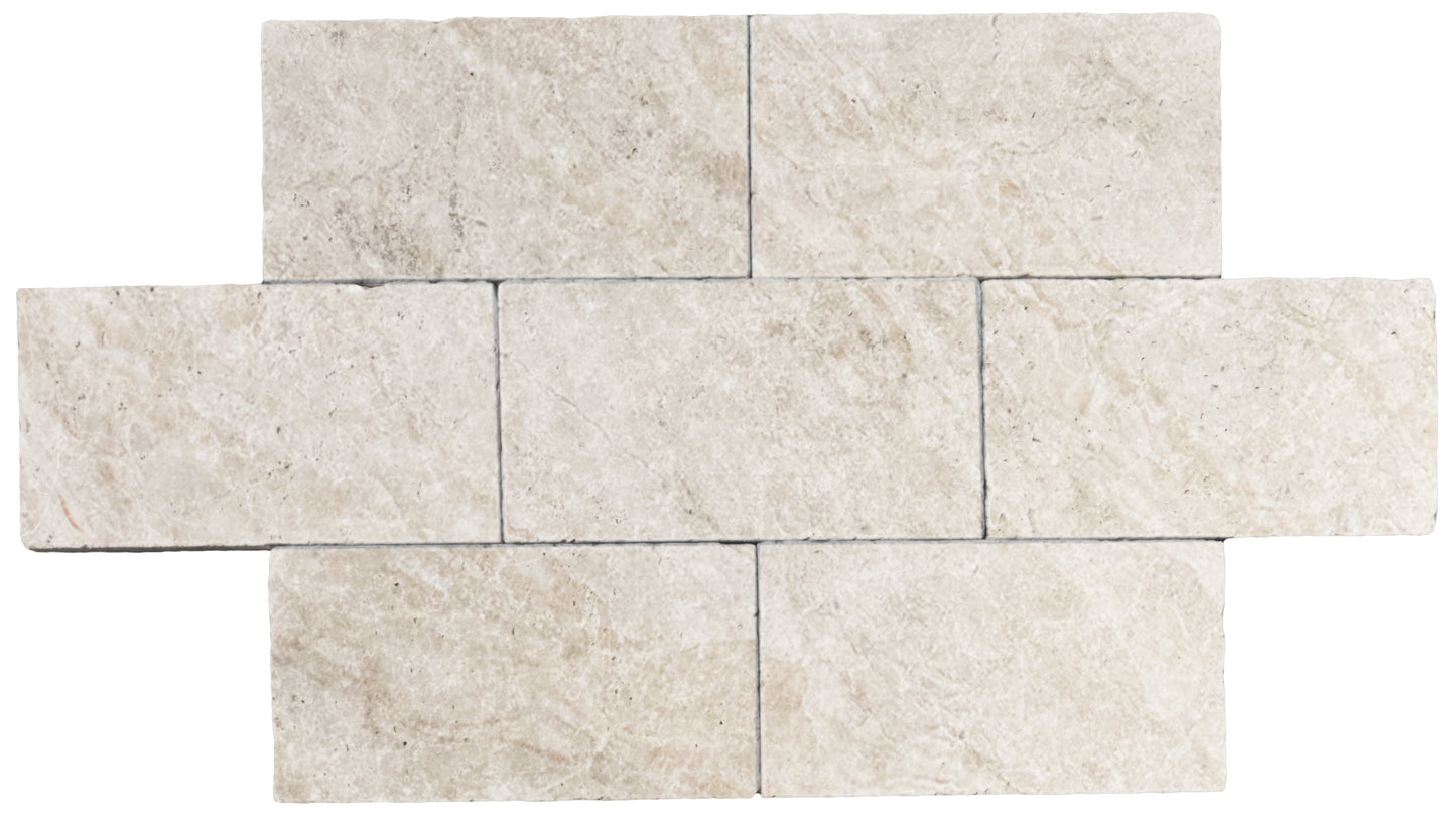 Diana Royal Tumbled Exterior Pool Paver 6x12"