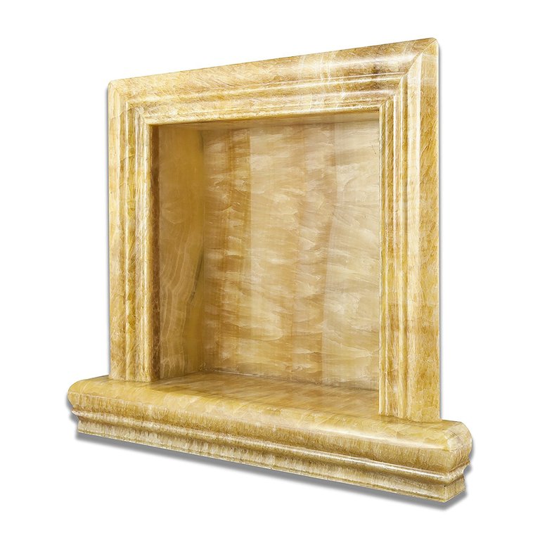 Honey Onyx Polished Handmade Shampoo Niche Accessories - Large