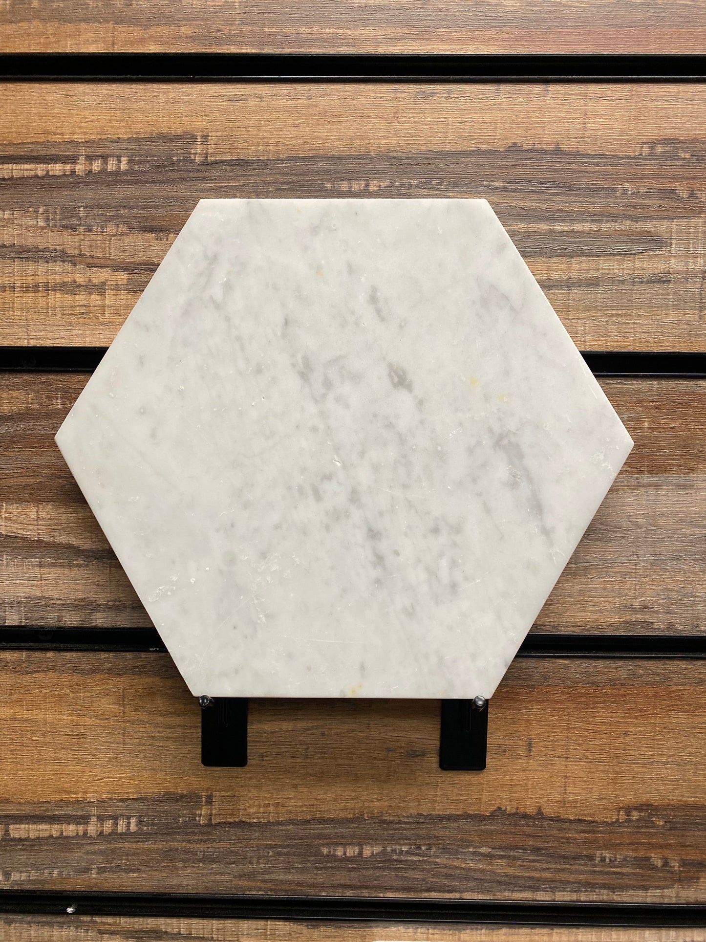 Azulejo hexagonal italiano Carrara para pared y suelo de 10"