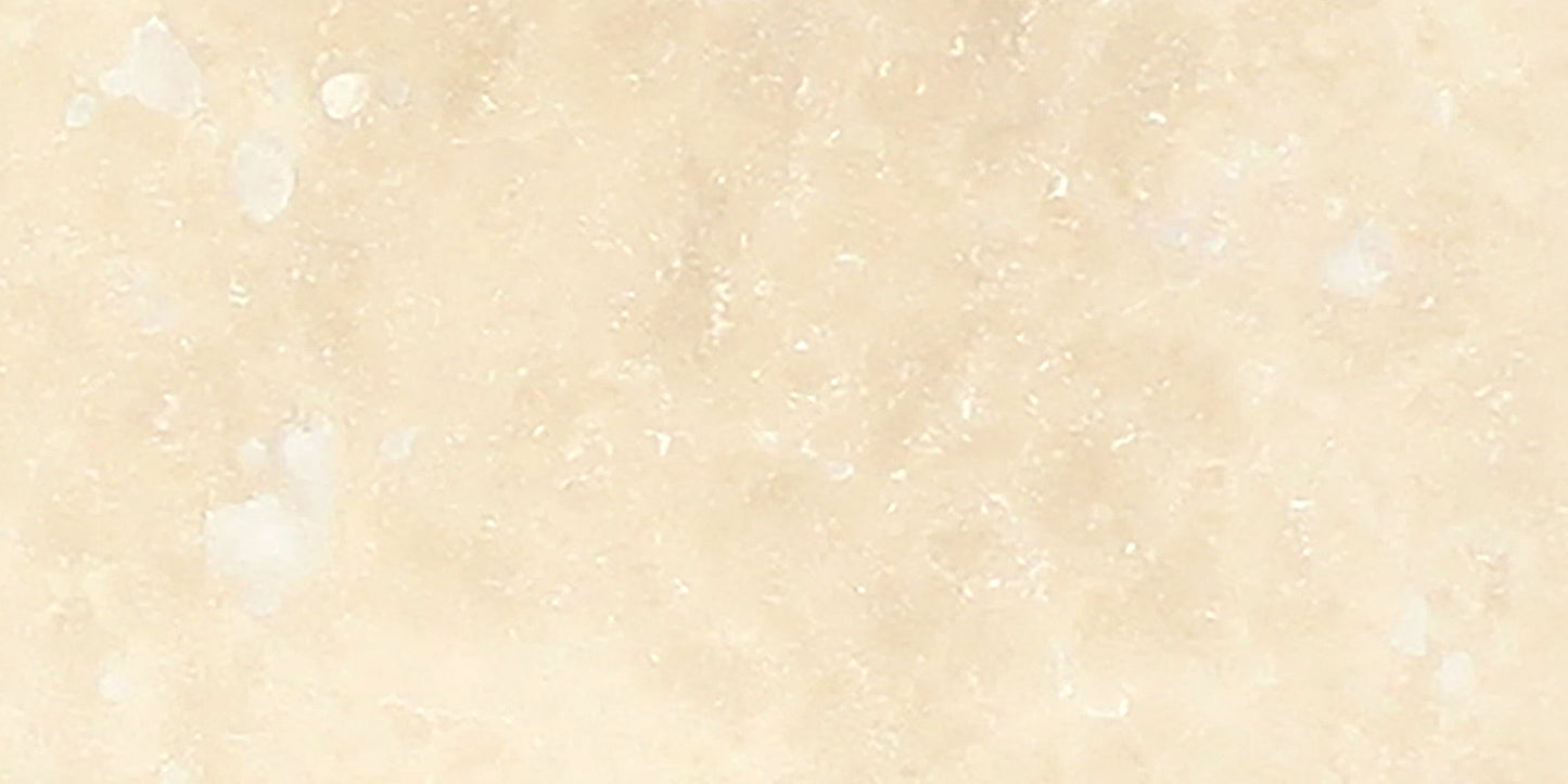 Ivory Travertine Filled & Honed Vein Cut Wall and Floor Tile 12x24"