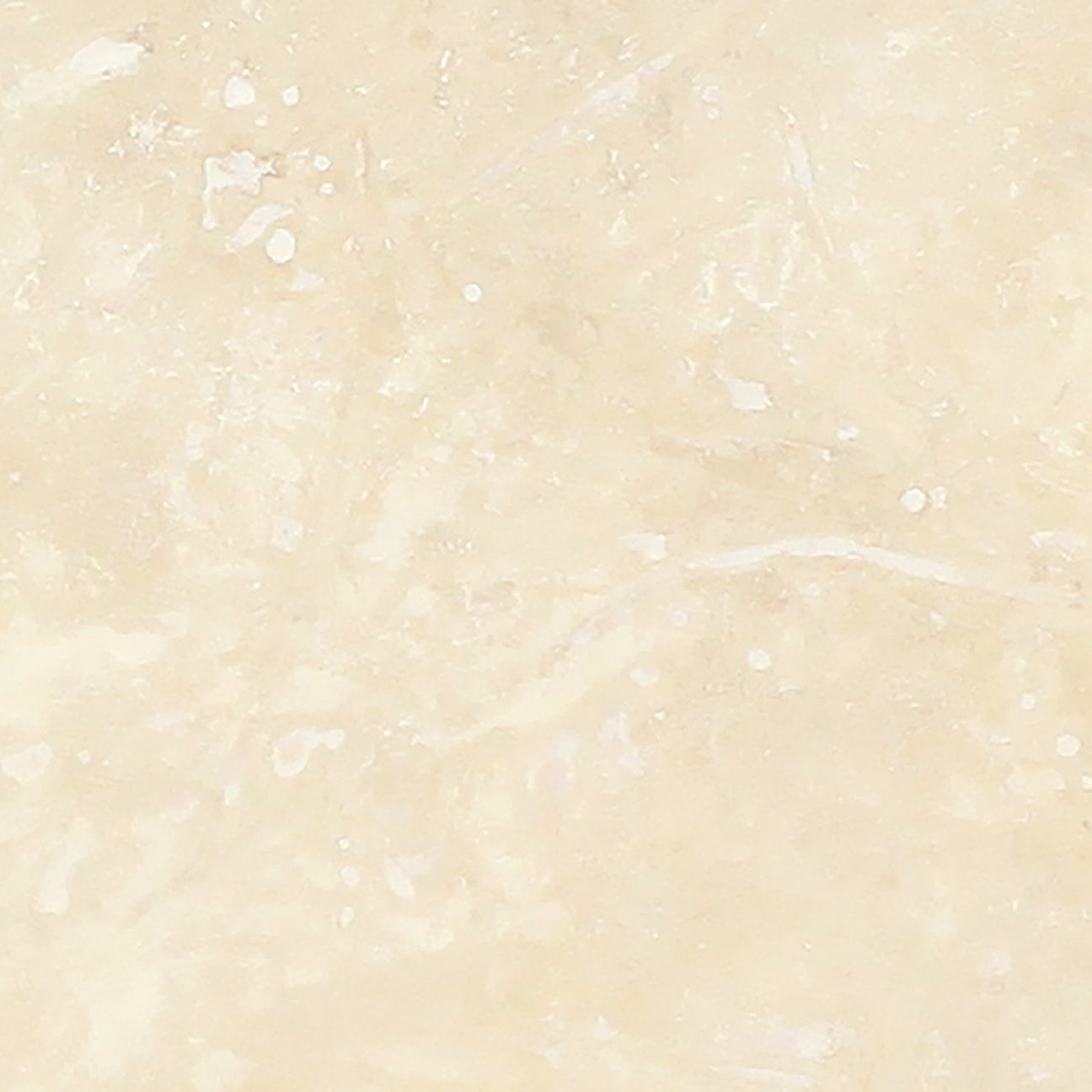Ivory Travertine Unfilled, Brushed & Chiseled Wall and Floor Tile 16x16"