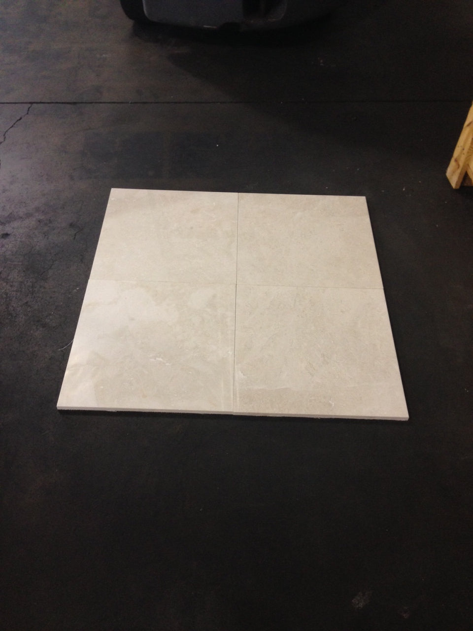 Azulejo para pared y suelo color crema noble blanco de 45,7 x 45,7 cm