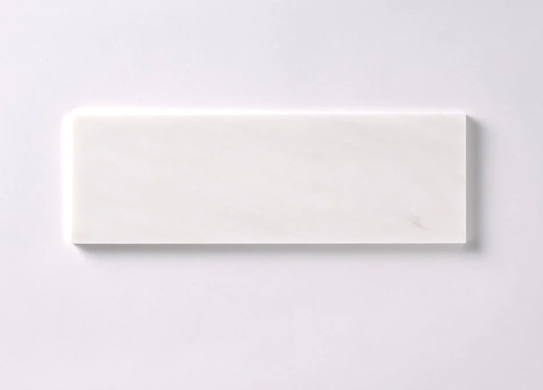 Bianco Dolomite Polished Wall and Floor Tile 4"X12"
