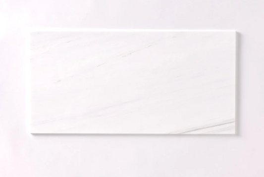 Bianco Dolomite Premium Polished Wall and Floor Tile 12"X24"