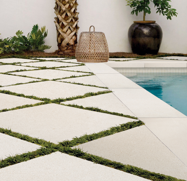 Lymra (Capri) Limestone Tile 18" X 36" 1/2 Brushed Tile