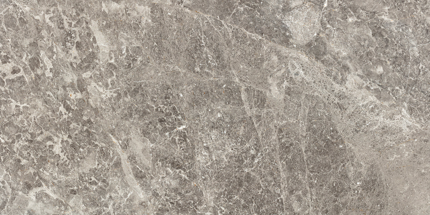 Tundra Gray Marble Tile Wall and Floor Tile 12x24"