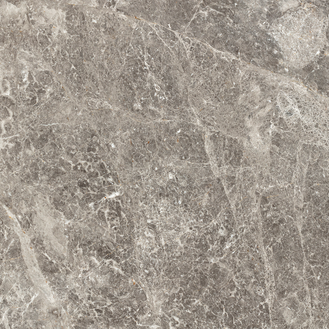 Tundra Gray Marble Wall and Floor Tile 18x18"