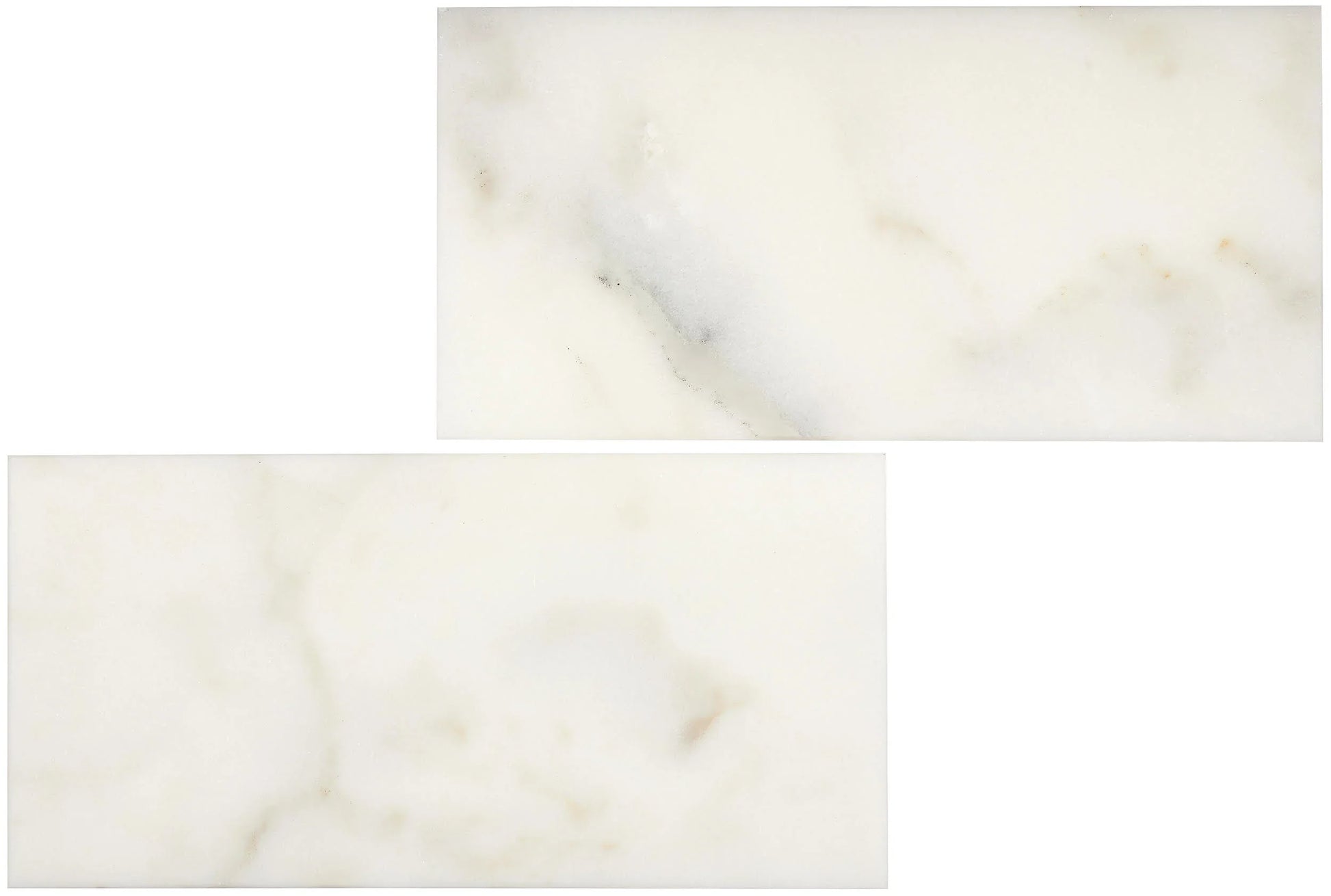 Calacatta Oliva Marble Tile 18" X 36" 3/8 Tile (Micro-Beveled)
