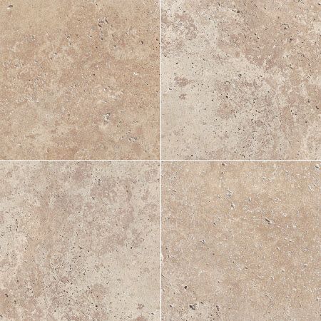 Oyster Travertine Tile 12" X 12" 3/8 Filled & Honed Tile
