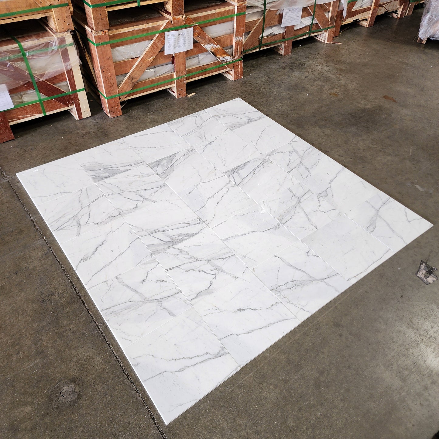 Statuarietto (Lot #111) 12" x 12" Floor Tile Polished - 300 SF