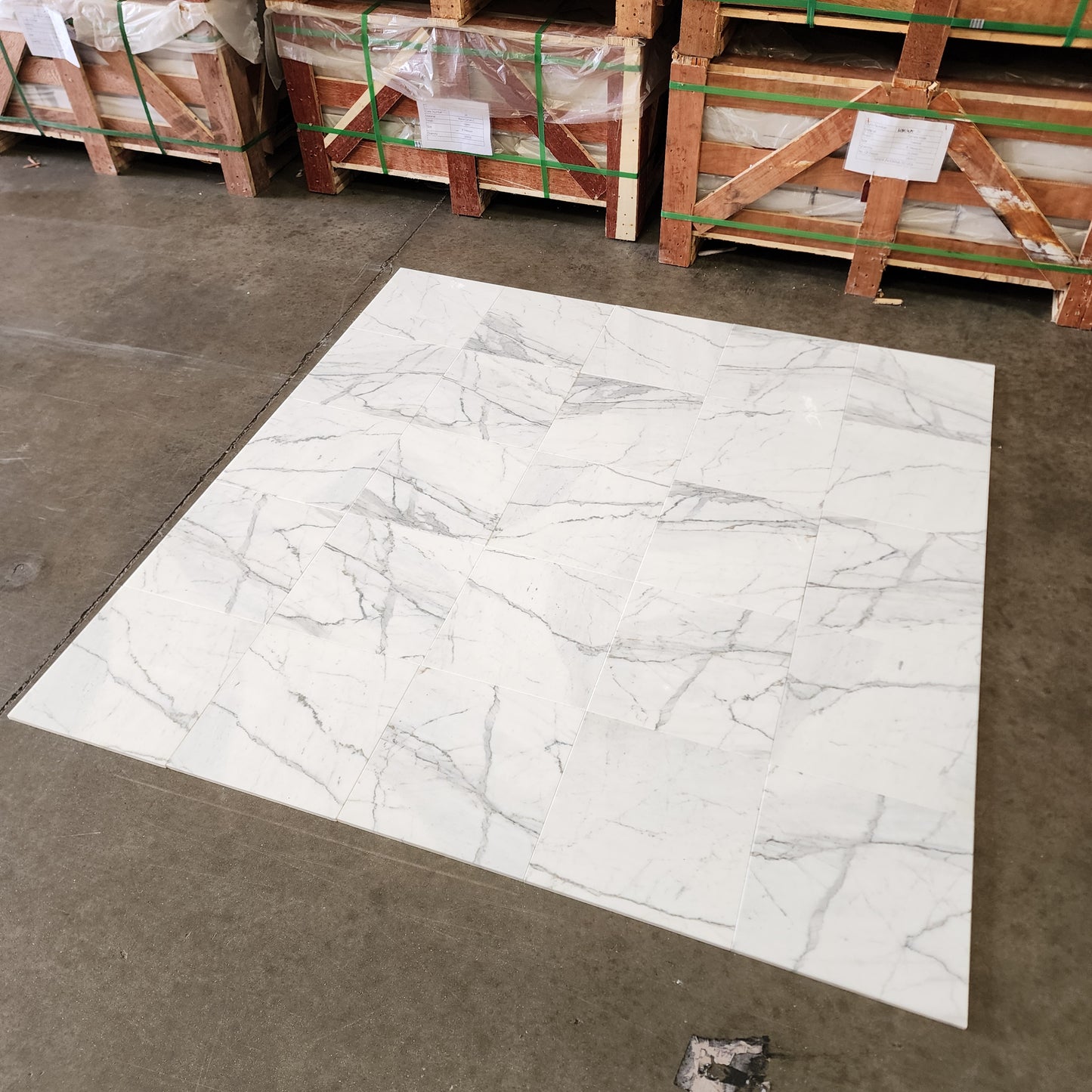 Statuarietto (Lot #111) 12" x 12" Floor Tile Polished - 300 SF