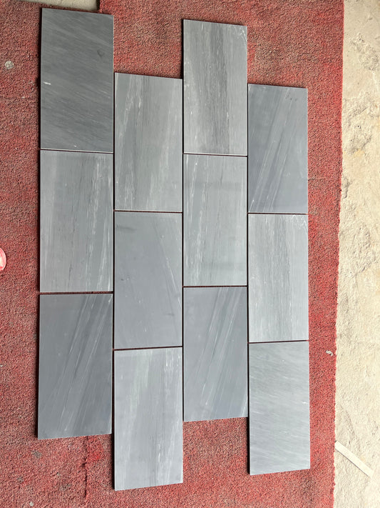 Bardiglio Imperiale (Lot #EF-28) 12" x 24" Honed Tile - 940 SF