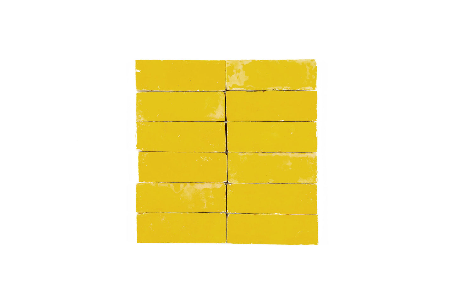 Sunflower Zellige Ceramic 2x5.5 Wall Tile