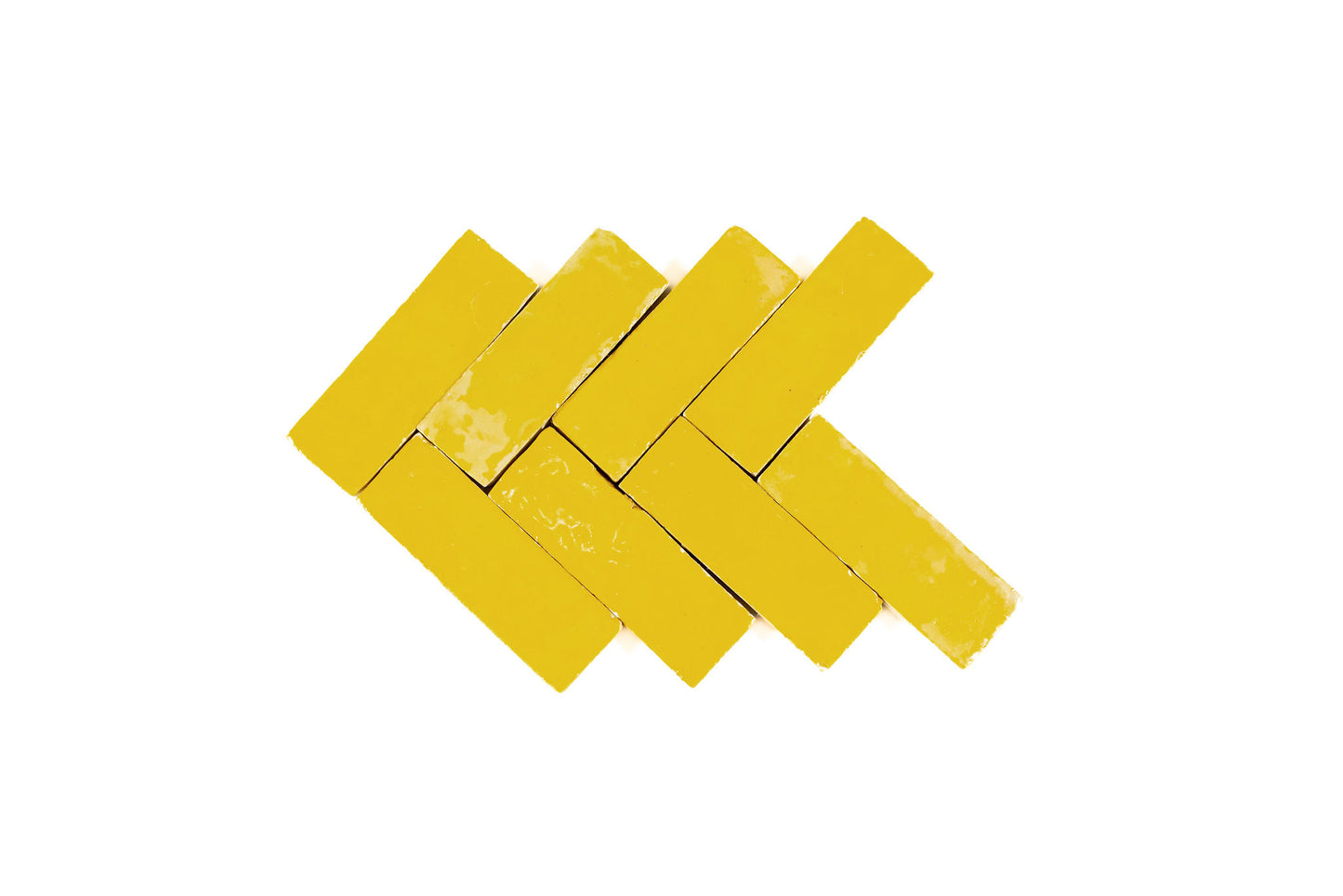 Sunflower Zellige Ceramic 2x5.5 Wall Tile