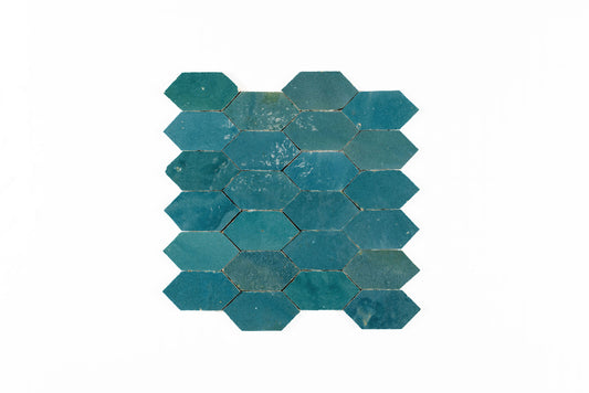 Picket Zellige Ceramic Wall Mosaic Tile