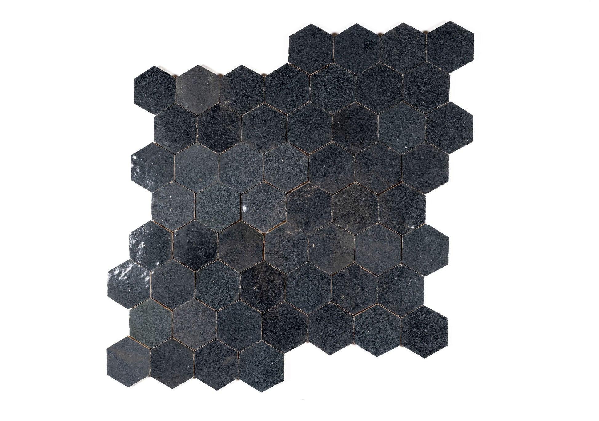 Hexagon Zellige Ceramic Wall Mosaic Tile